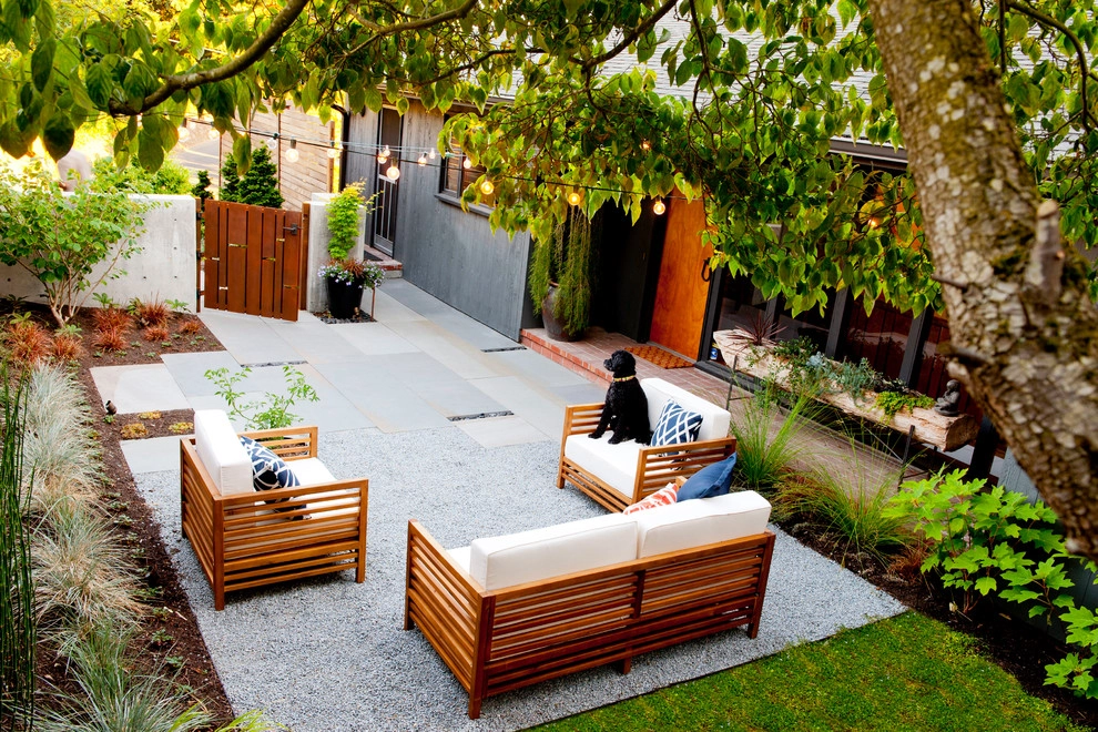 Mid Century Courtyard Remodel by Mark S. Garff, Landscape Architect - Photo 9