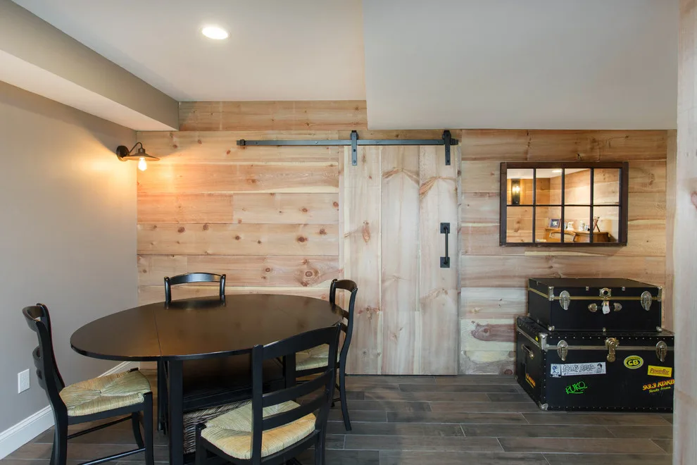 English Pub Renovation in the Basement by Saratoga Kitchens And Baths - Photo 7