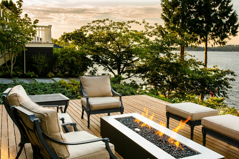 Mercer Island Waterfront Estate by Mark S. Garff, Landscape Architect - Photo 8