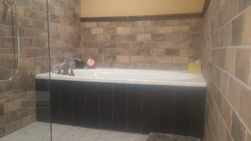 Bathroom Renovation in Basement by Tile KC - Photo 3