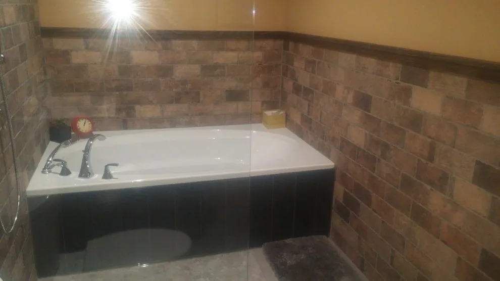 Bathroom Renovation in Basement by Tile KC - Photo 8