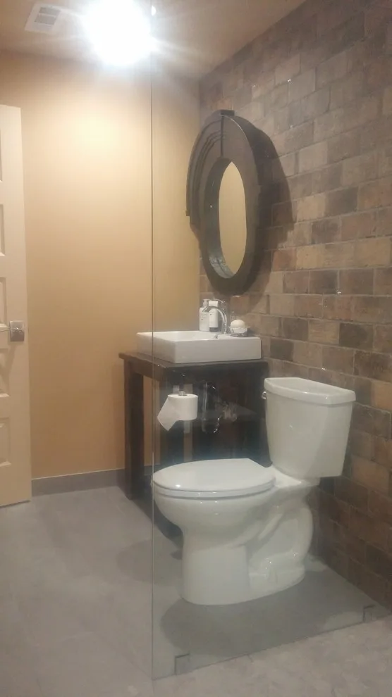 Bathroom Renovation in Basement by Tile KC - Photo 6