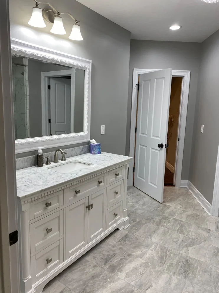 Luxury Bathroom in the Basement by Tmc Construction Services INC - Photo 3