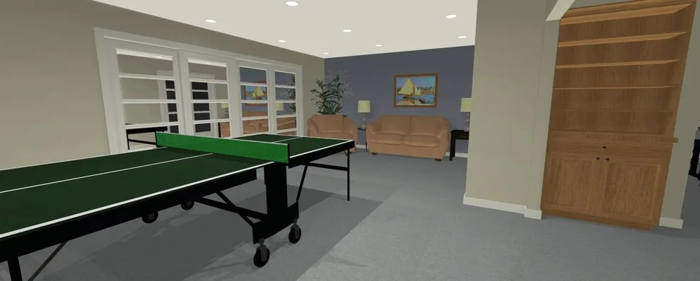Basement Entertainment Renovation by Grayling Construction - Photo 3