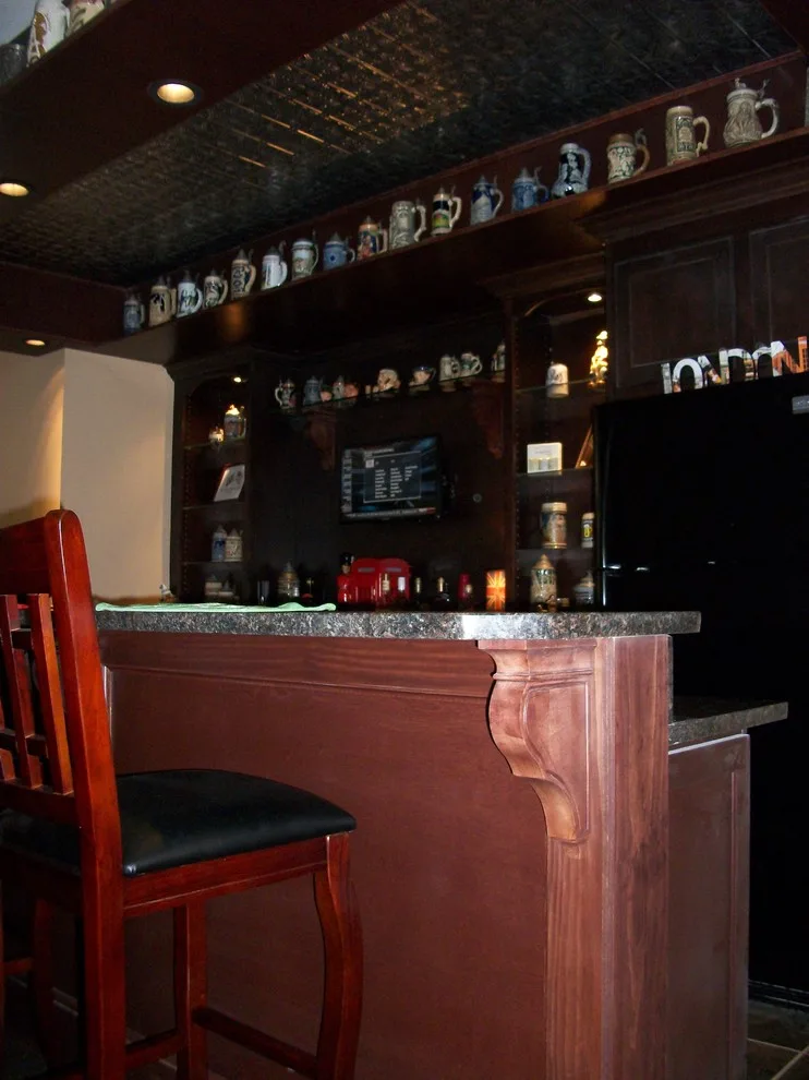 English Pub Basement Renovation by Craftsmen Home Improvements - Photo 11