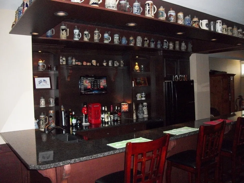 English Pub Basement Renovation by Craftsmen Home Improvements - Photo 9