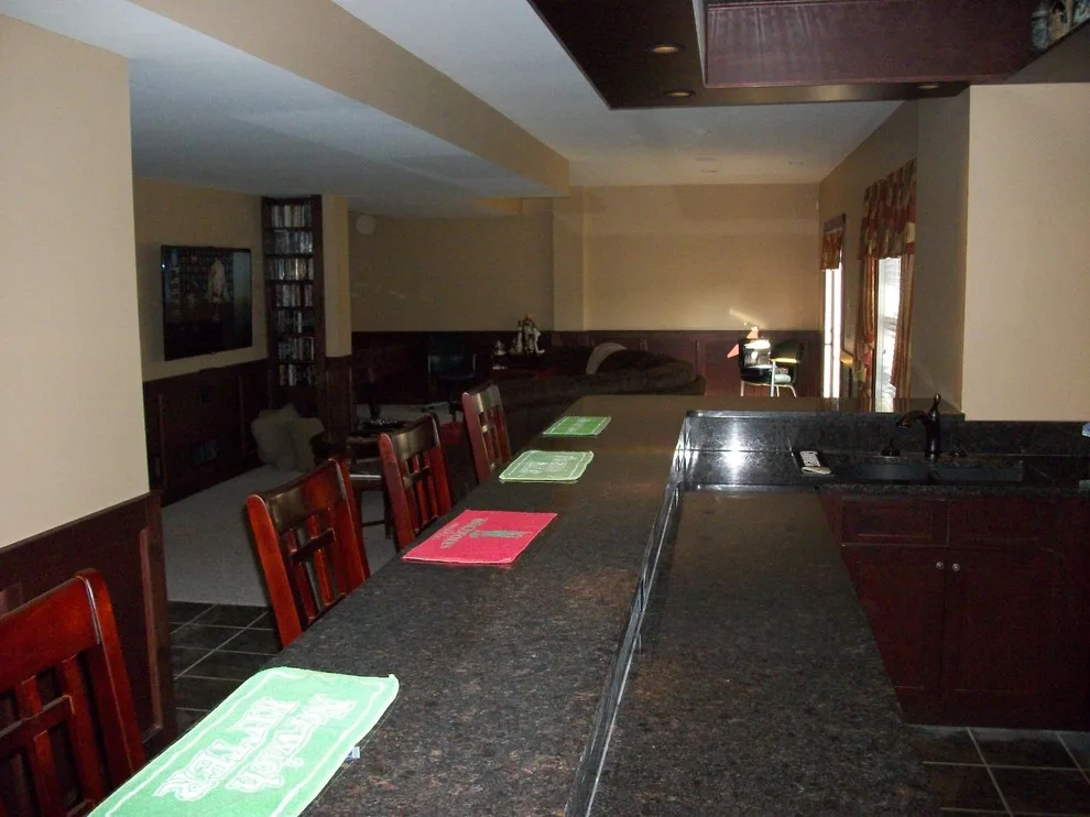 English Pub Basement Renovation by Craftsmen Home Improvements - Photo 4
