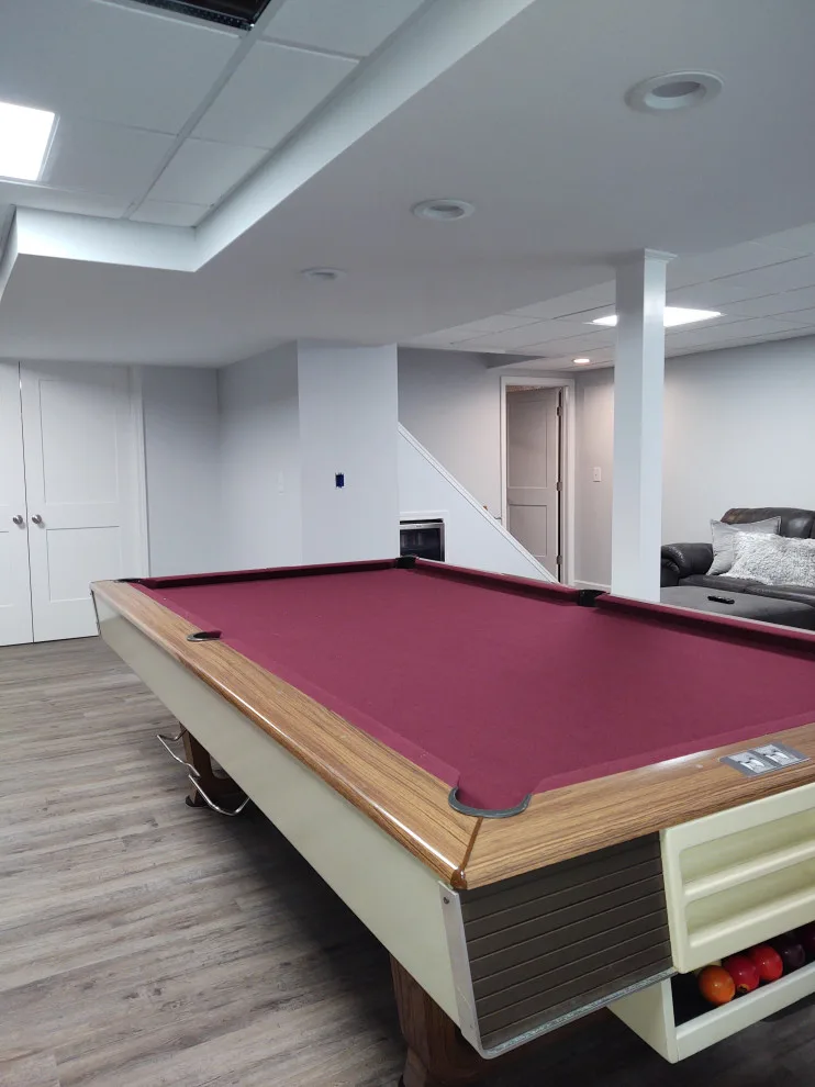 Webster, NY Basement Renovation by JS Renovation And Remodeling - Photo 2