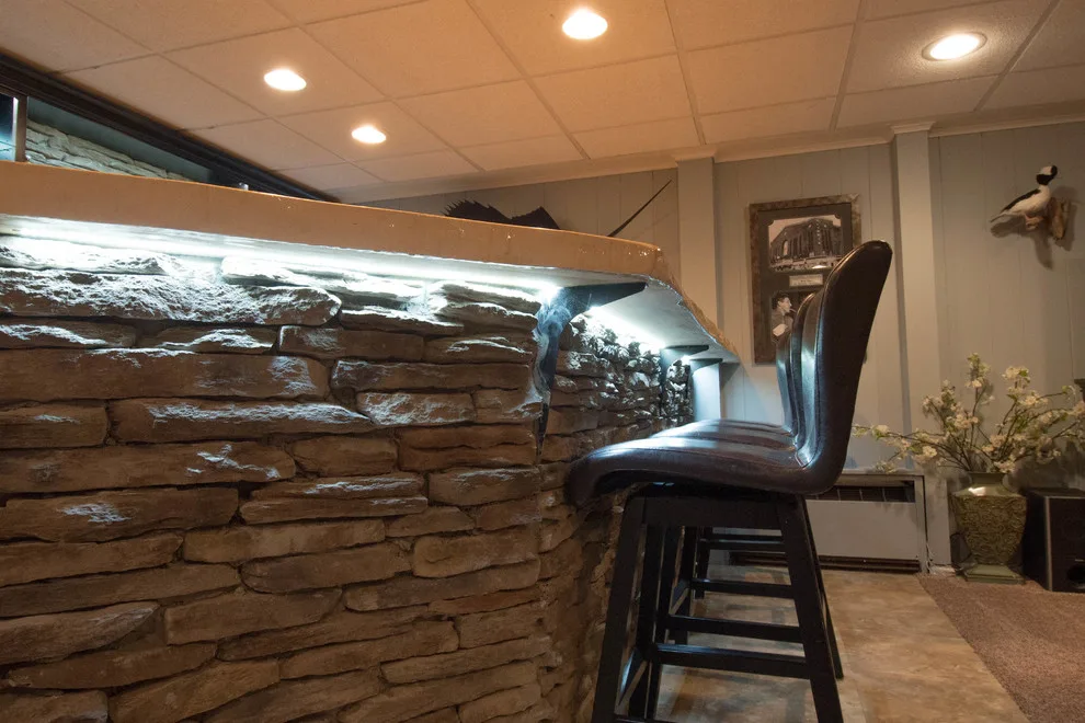 Grosse Ile Contemporary Basement Renovation by D.A. Home Improvement - Photo 2