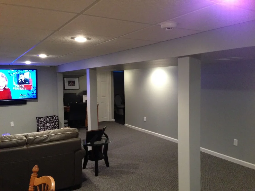 Grosse Ile Contemporary Basement Renovation by D.A. Home Improvement - Photo 5