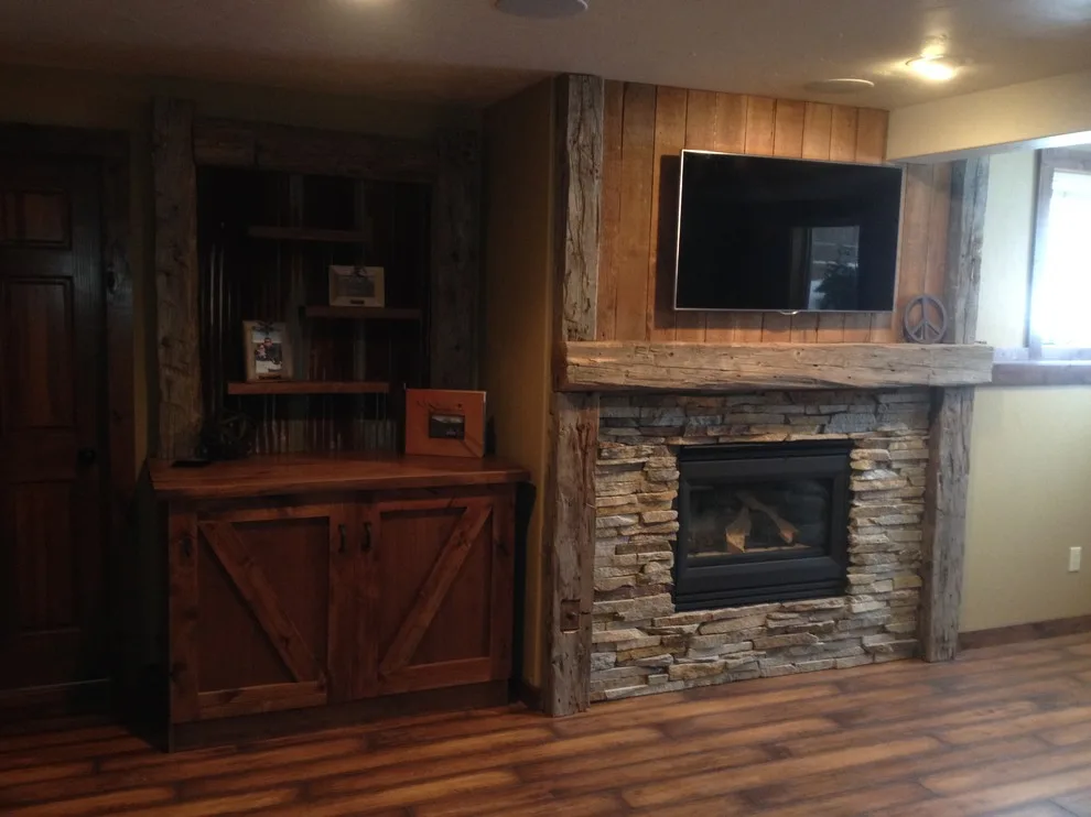 Rustic Basement Makeover by Mosquito Creek Home Renovations - Photo 3