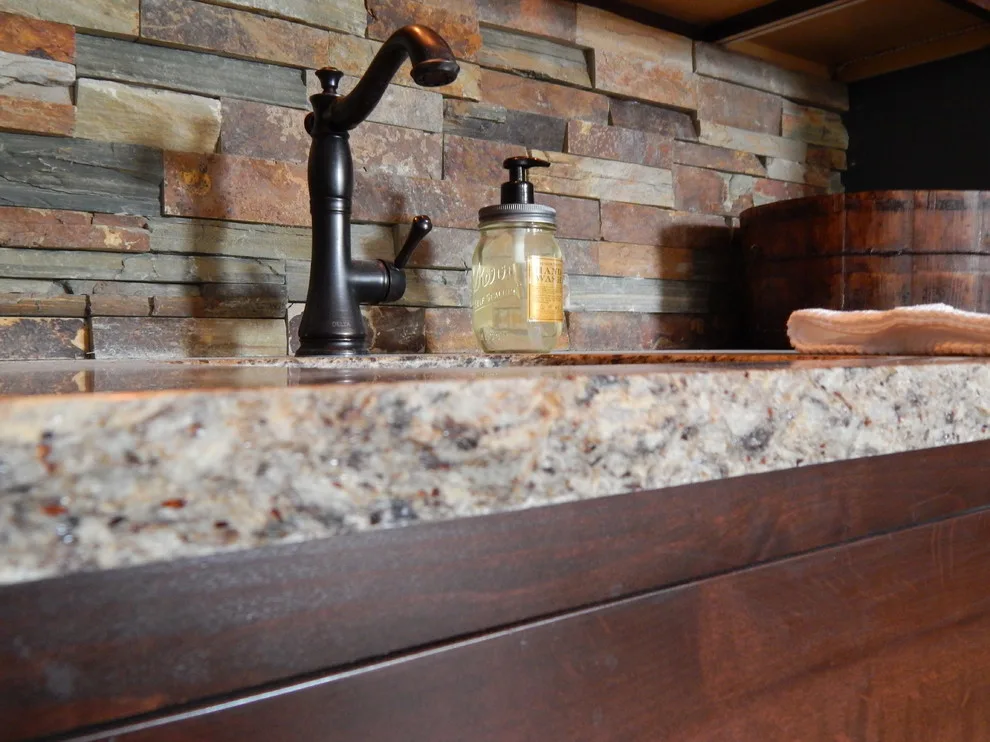 Rustic Basement Makeover by Mosquito Creek Home Renovations - Photo 7