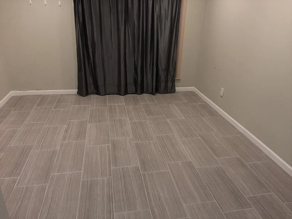 St. Louis Basement Tile Flooring by Bizzy Beaver Contracting - Photo 3
