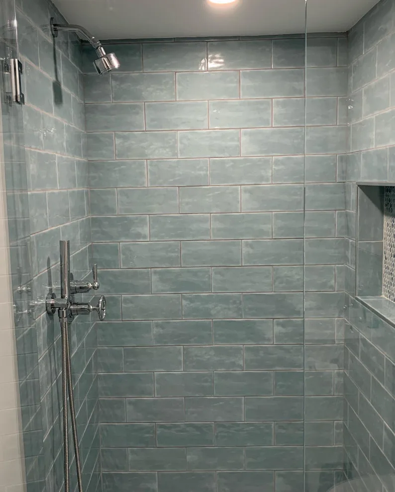 Basement Renovation: Newly Constructed Bathroom and Laundry Area by K & M Flooring-Renovations Inc. - Photo 6