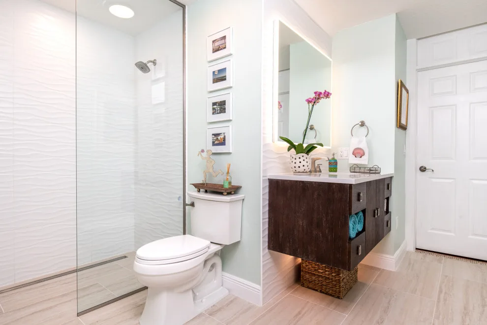 Primary and Secondary Bathroom Renovation by CMK Construction - Photo 5