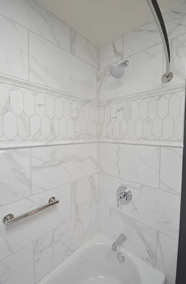 Luminous White Bathroom by Jim Carver & Sons Home Improvements - Photo 2