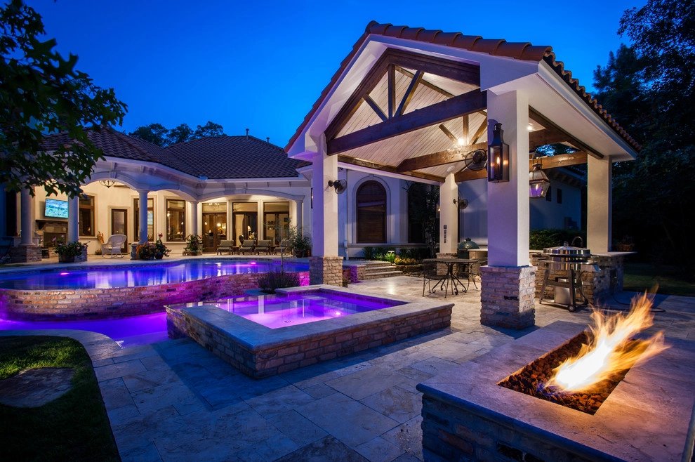 The Modern Pool with French Quarter Facades by Marquise Pools - Photo 4