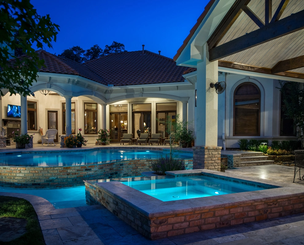 The Modern Pool with French Quarter Facades by Marquise Pools - Photo 7