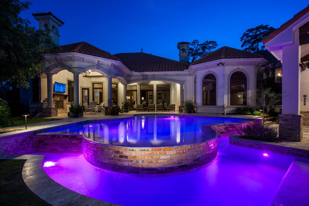 The Modern Pool with French Quarter Facades by Marquise Pools - Photo 3