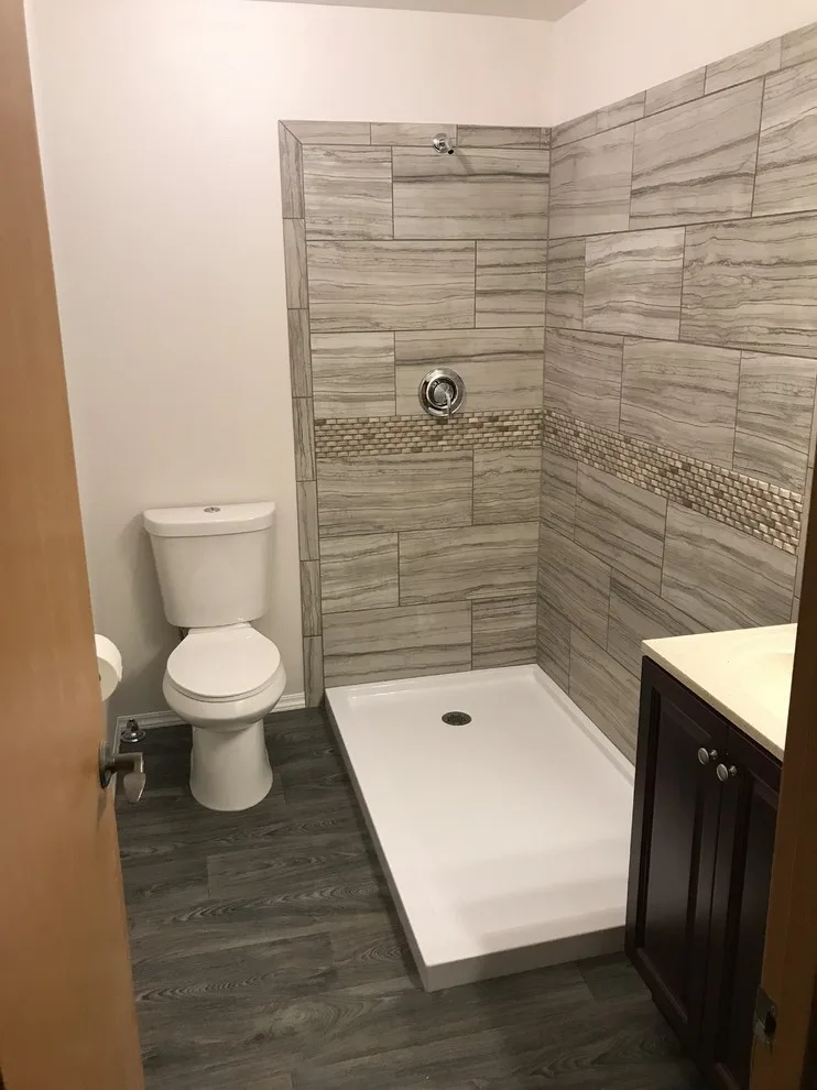 Modern Bathroom Renovation by DunRight Construction LLC - Photo 3