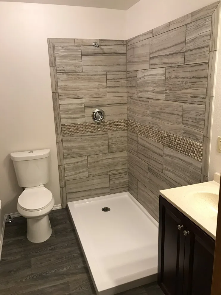 Modern Bathroom Renovation by DunRight Construction LLC - Photo 4