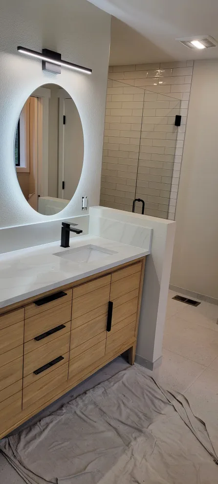 Restroom Renovation by Accurate Renovations Inc. - Photo 74