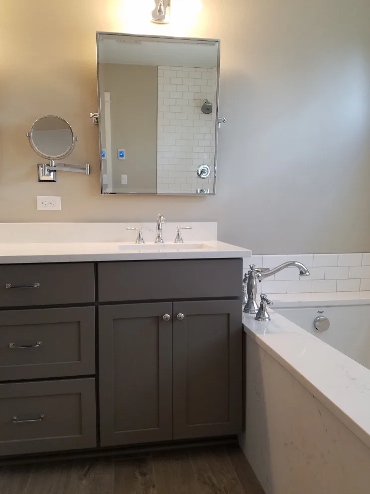 Restroom Renovation by Accurate Renovations Inc. - Photo 14