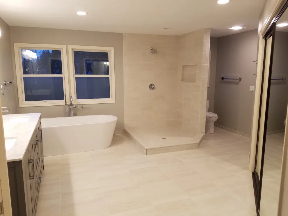 Restroom Renovation by Accurate Renovations Inc. - Photo 37