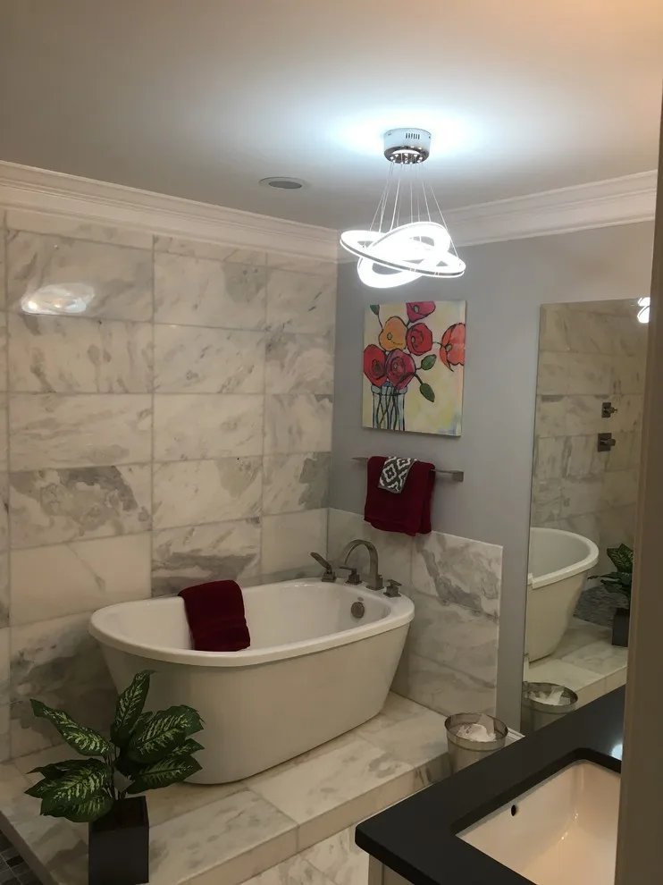 Timeless Modernity (focusing on marble) by Custom Professional Remodeling, Inc - Photo 5