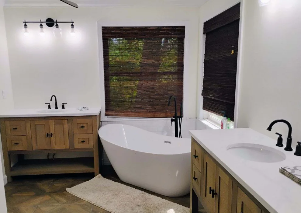 Custom Vanity and Bathroom Design by Bizzy Beaver Contracting - Photo 4