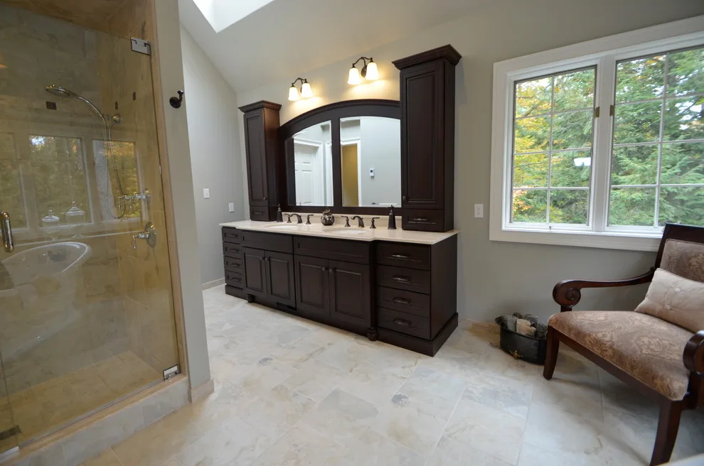 Aspenwood Drive Master Bathroom Project, Simsbury, CT by D.E. Jacobs Associates, Inc. - Photo 11
