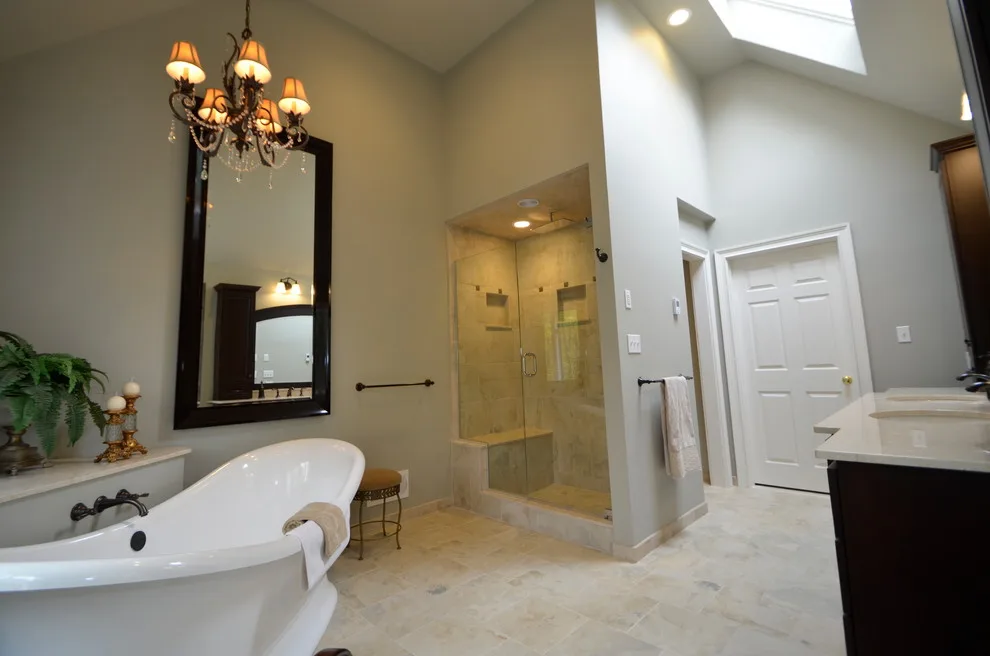 Aspenwood Drive Master Bathroom Project, Simsbury, CT by D.E. Jacobs Associates, Inc. - Photo 5