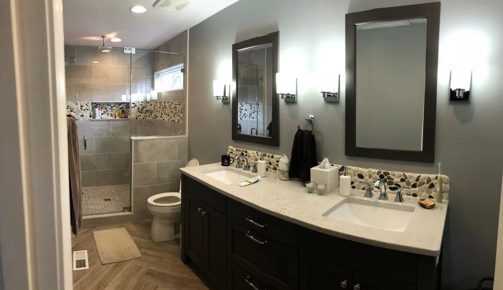 Bathroom and Closet Integration by Whitney Garrett / Kenwood Kitchens - Photo 9