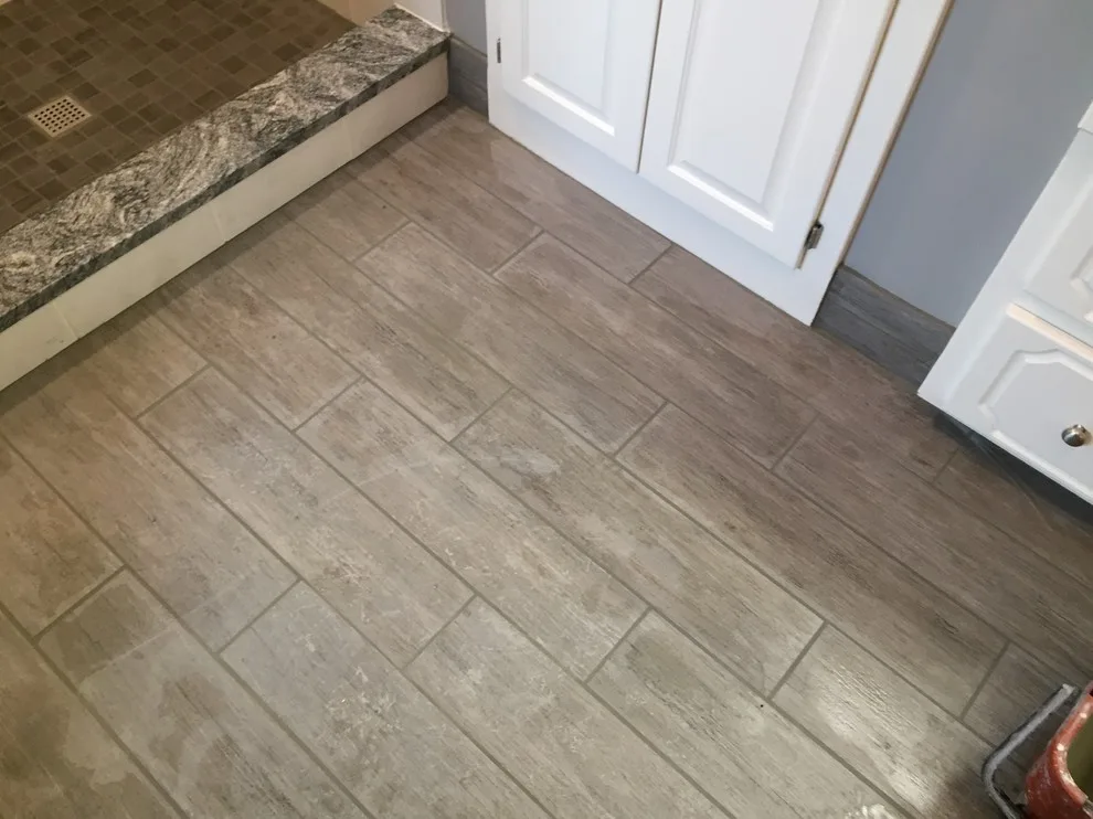Restroom Flooring and Shower Area by Tile KC - Photo 2