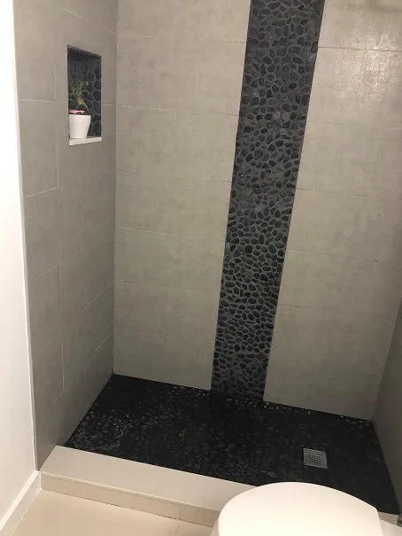 Restroom in Plantation FL by Paradise Remodeling & Design LLC - Photo 2