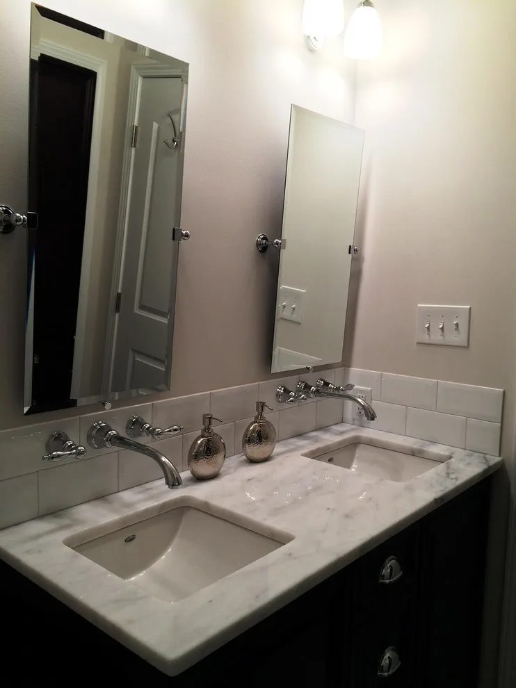 Restroom / Subway Tile by Custom Professional Remodeling, Inc - Photo 8