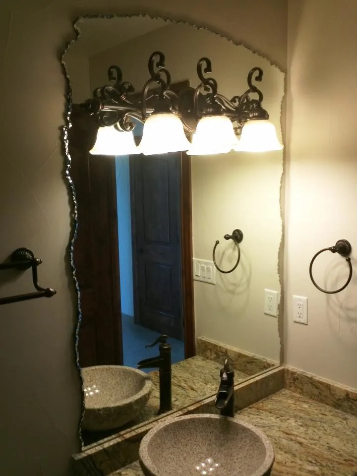 Fragmented Glass and Mirror Artistry by Ideal Mirror And Glass Inc - Photo 2