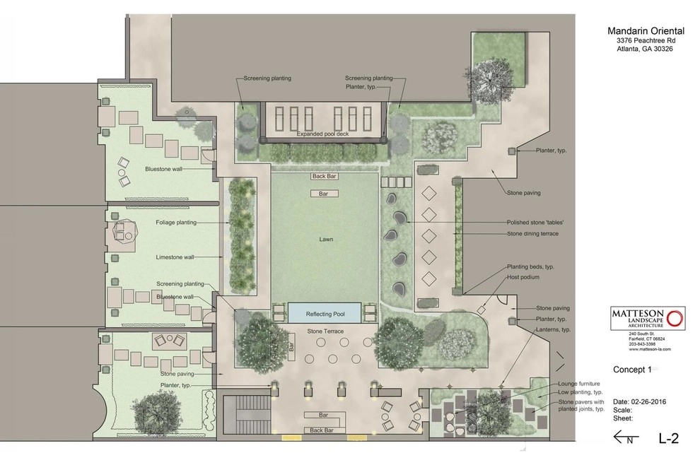 Mandarin Hotel & Residencies by Matteson Landscape Architecture - Photo 2