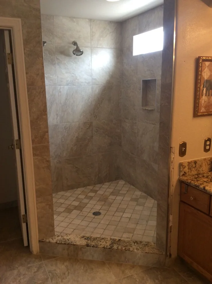 restroom renovation by Amos Tile LV - Photo 3