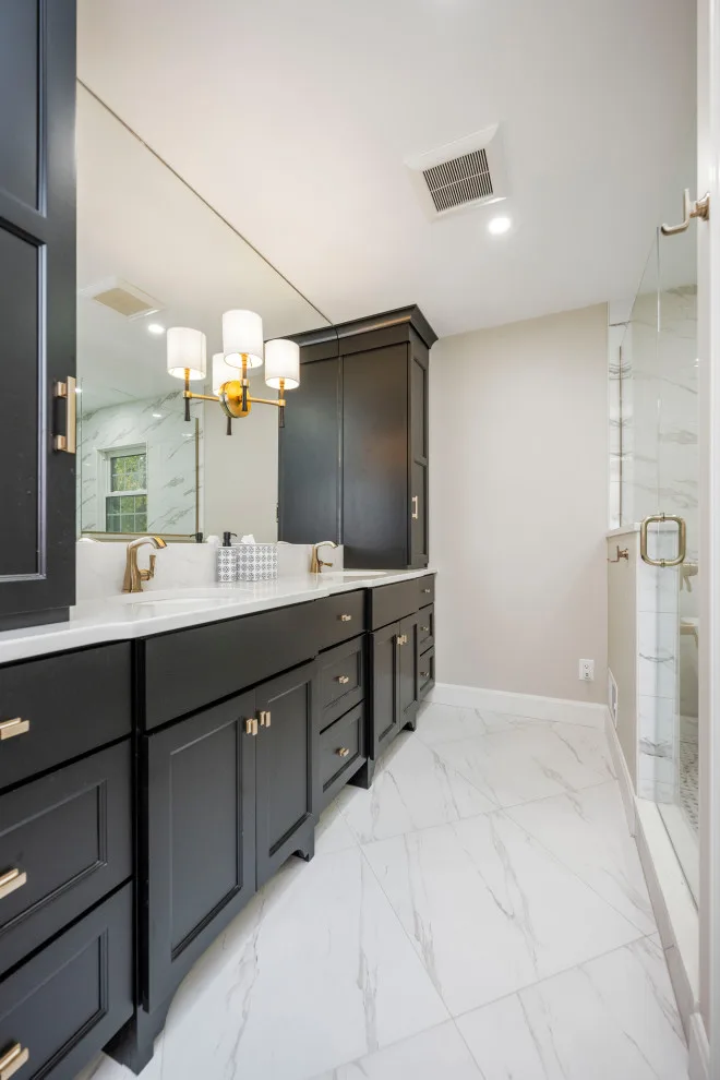 Deer Lake Contemporary Modern Bathroom Renovation by Estate Renovations - Photo 15