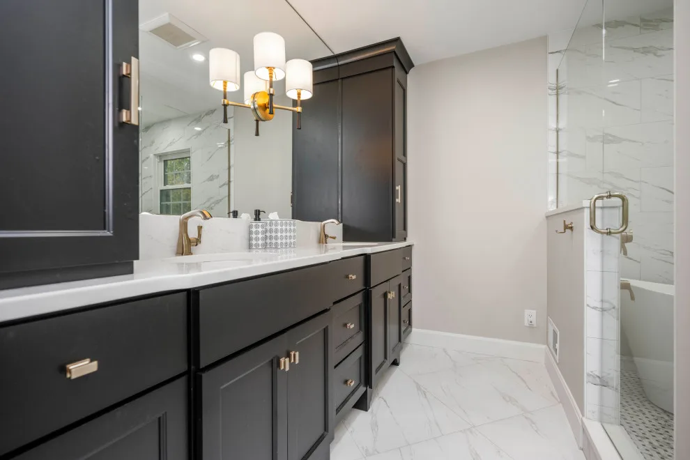 Deer Lake Contemporary Modern Bathroom Renovation by Estate Renovations - Photo 7