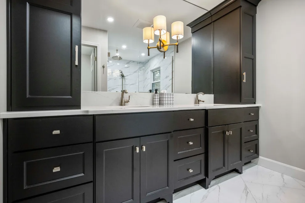 Deer Lake Contemporary Modern Bathroom Renovation by Estate Renovations - Photo 9