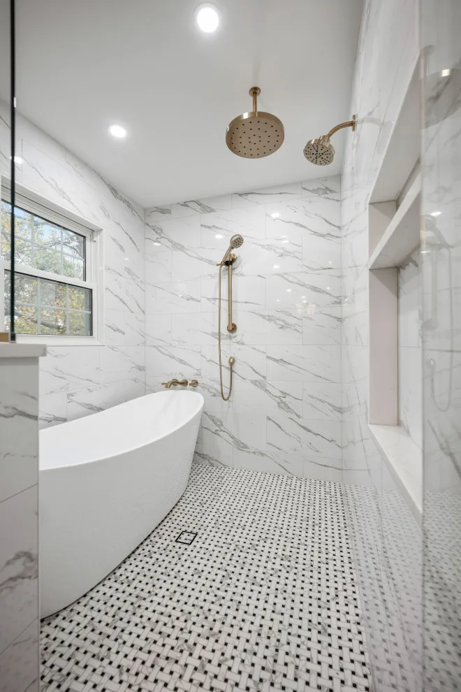 Deer Lake Contemporary Modern Bathroom Renovation by Estate Renovations - Photo 4