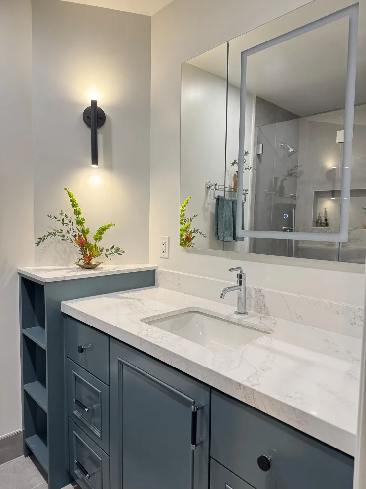 Diamond Bar II Bathroom Renovation by Anderson Reconstruction, Inc - Photo 4