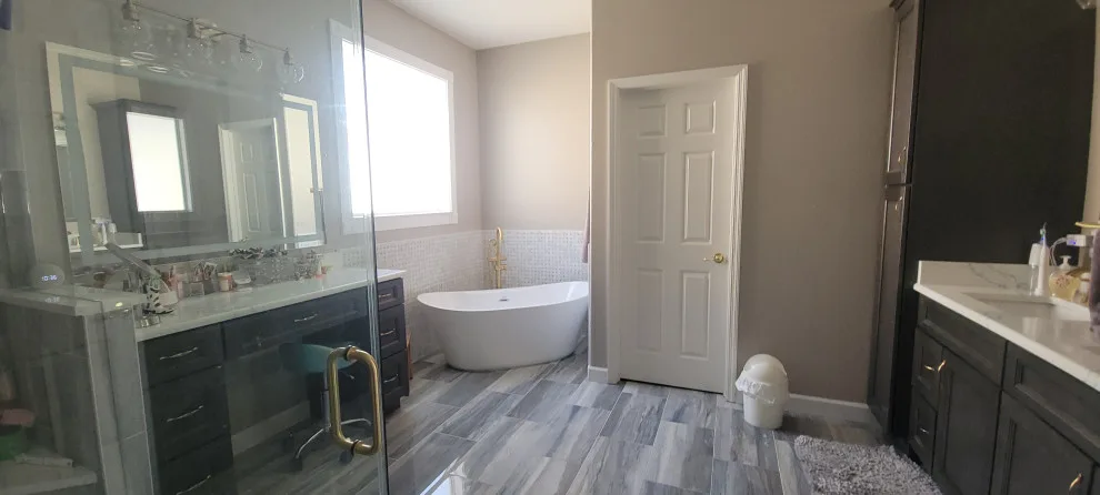 Bathroom Renovation Featuring New Shower and Tub by Kitchen Solvers Of Orlando - Photo 4