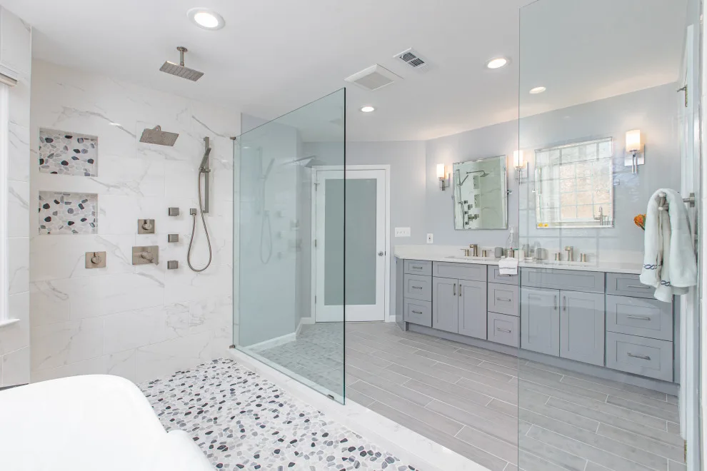 Centreville, VA Bathroom Renovation by Fairfax Kitchen And Bath - Photo 29