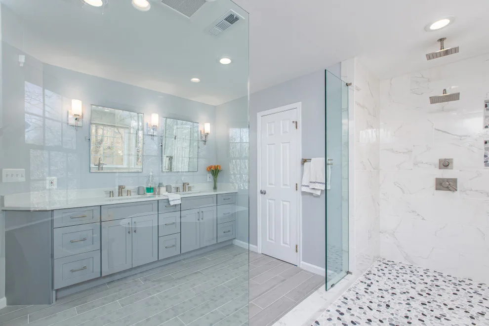 Centreville, VA Bathroom Renovation by Fairfax Kitchen And Bath - Photo 2