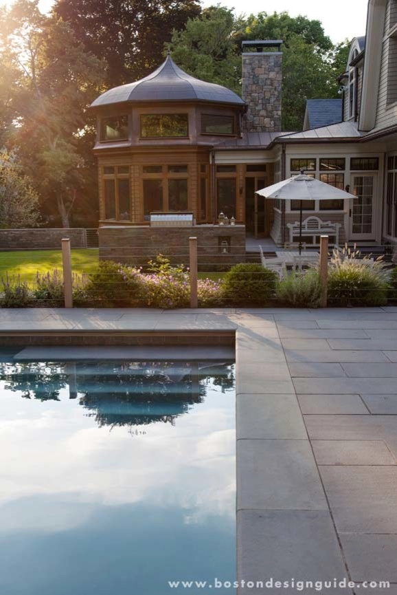Poolhouse Retreat by Matthew Cunningham Landscape Design LLC - Photo 12