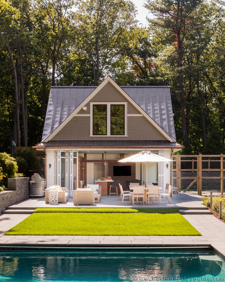 Poolhouse Retreat by Matthew Cunningham Landscape Design LLC - Photo 25