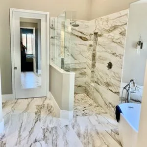 Restroom Renovation by J&M Construction Services - Photo 5